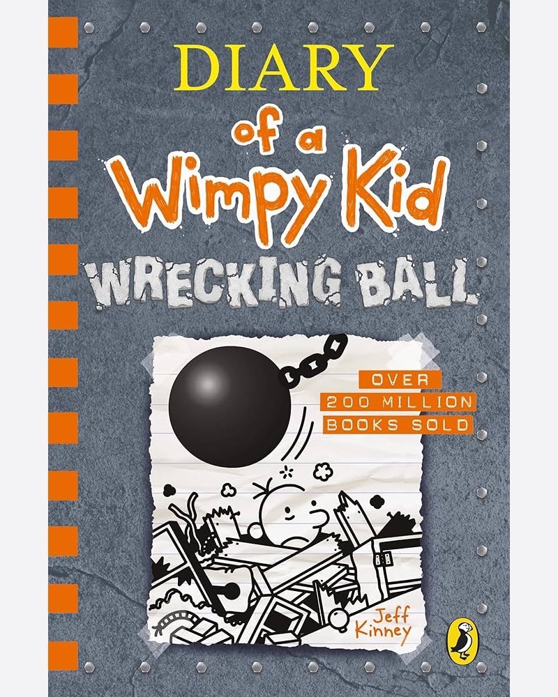 کتاب خاطرات یک بچه چلمن 14 Dairy of a Wimpy Kid Wrecking Ball — جلد کتاب (استاندارد)
