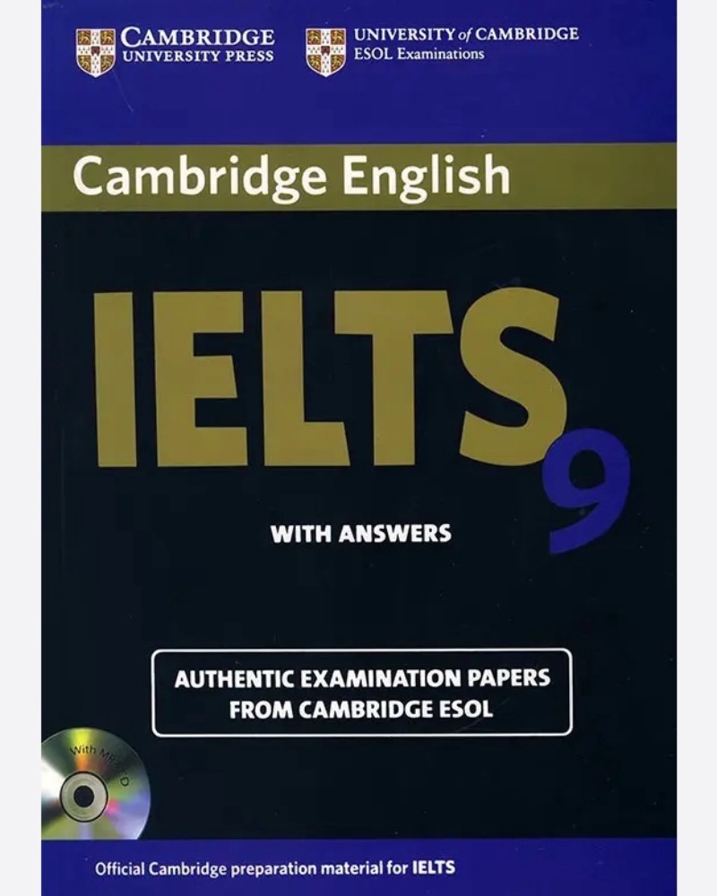 کتاب آیلتس کمبریج Cambridge IELTS 9 — جلد کتاب (استاندارد)