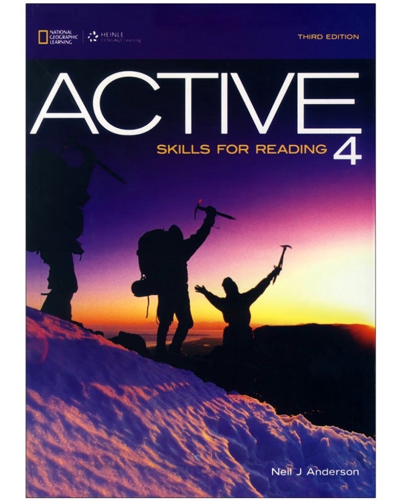 کتاب اکتیو ریدینگ 4 Active Skills for Reading — جلد کتاب (استاندارد)