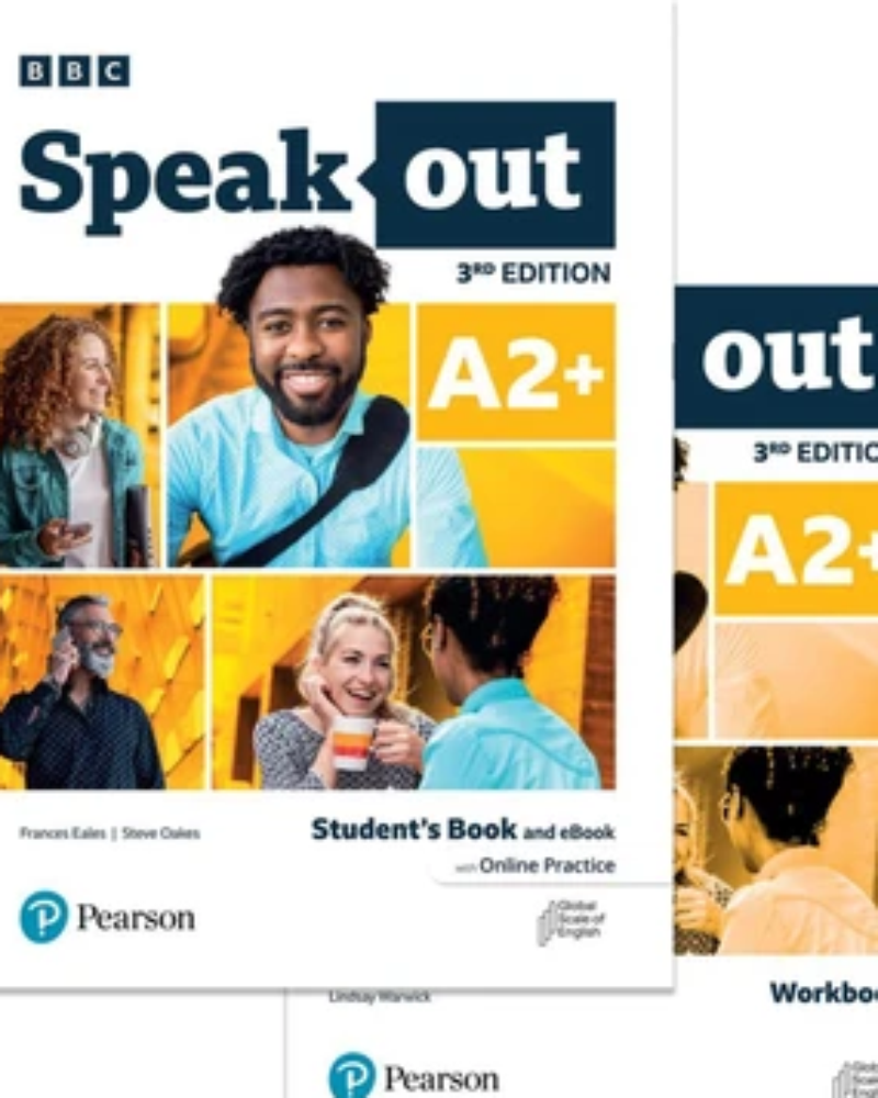 کتاب Speakout A2 plus + 3rd — جلد کتاب (استاندارد)