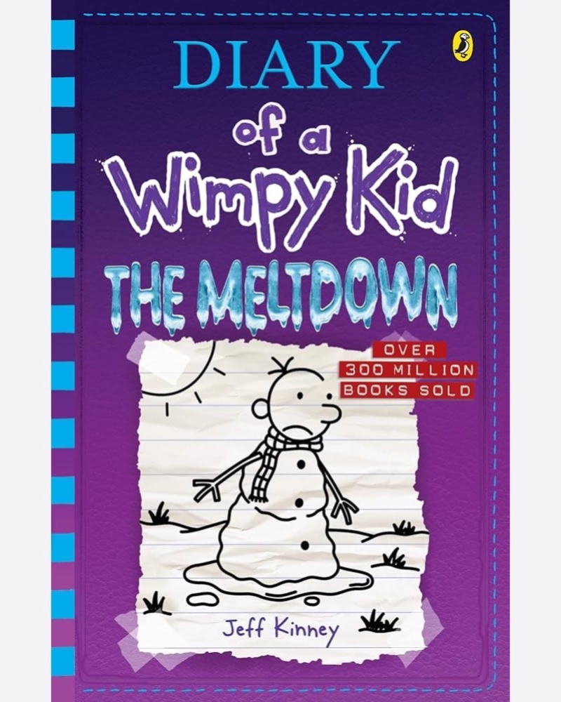 کتاب خاطرات یک بچه چلمن 13 Dairy of a Wimpy Kid The Meltdown — جلد کتاب (استاندارد)
