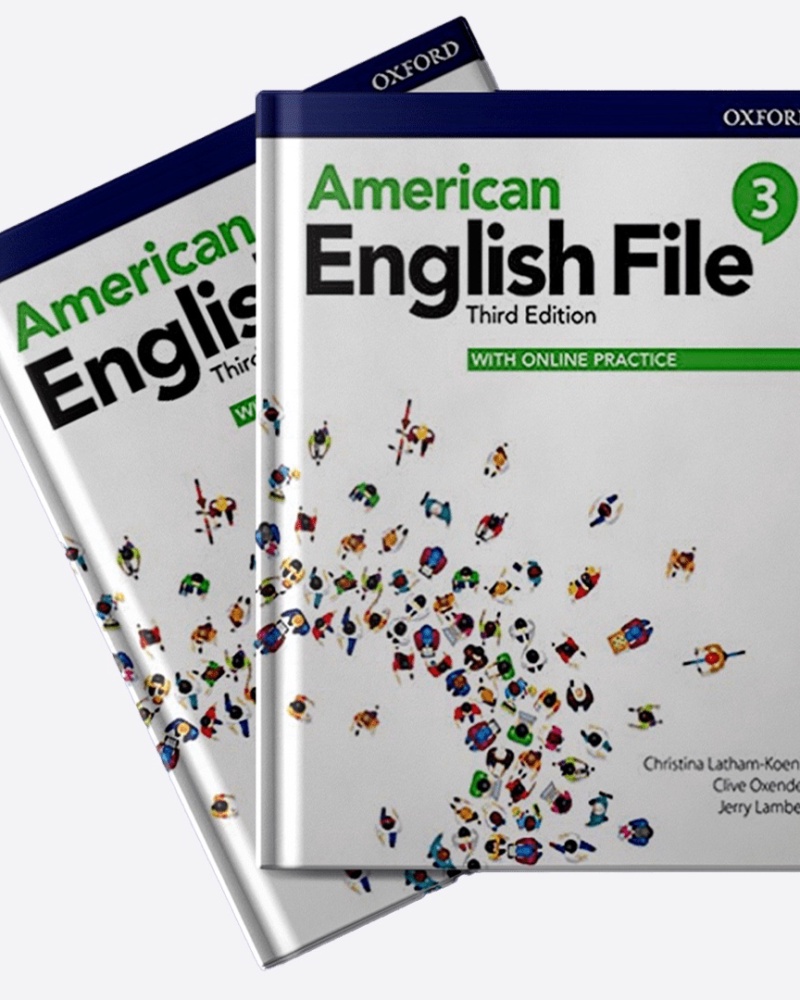 کتاب American English File 3 Third Edition — جلد کتاب (استاندارد)