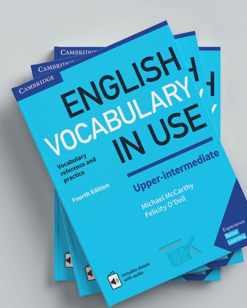 کتاب English Vocabulary in Use Upper Intermediate 4th — جلد کتاب (استاندارد)