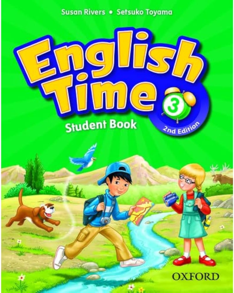 کتاب اینگلیش تایم English Time 3 2nd edition — جلد کتاب (استاندارد)