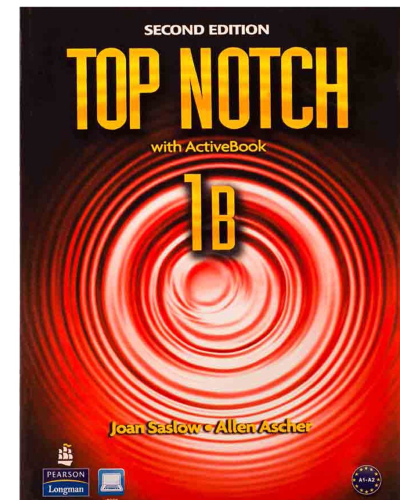 Top Notch 1B 2nd Edition — جلد کتاب (استاندارد)