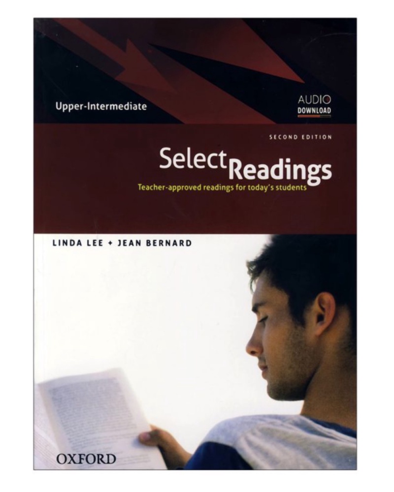 کتاب سلکت ریدینگ آپر انترمدیت Select Reading Upper Intermediate 2nd — جلد کتاب (استاندارد)