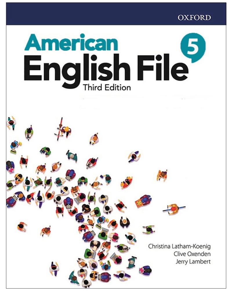 کتاب American English File 5 3rd Edition ویرایش سوم — جلد کتاب (استاندارد)