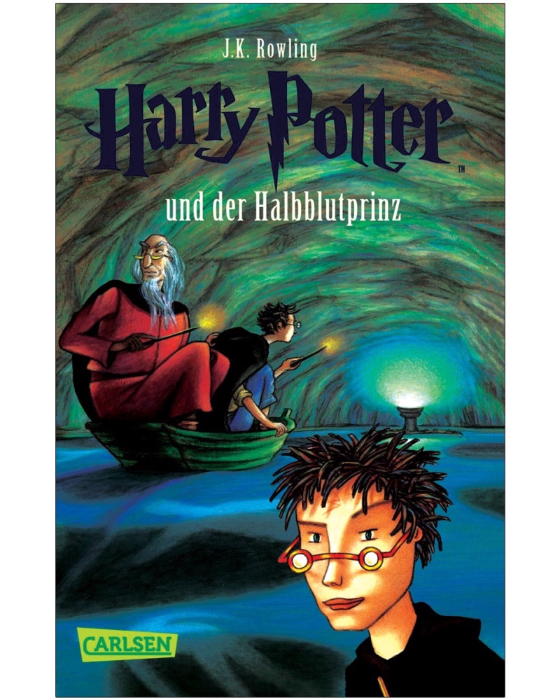 کتاب رمان آلمانی هری پاتر 6 Harry Potter German جلد سخت — جلد کتاب (استاندارد)
