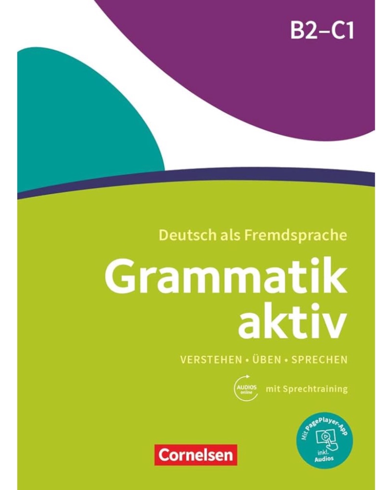 کتاب گرامر آلمانی گراماتیک اکتیو قدیم Grammatik aktiv B2-C1 — جلد کتاب (استاندارد)