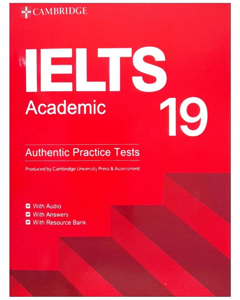 کتاب آیلتس کمبریج Cambridge IELTS 19 Academic — جلد کتاب (استاندارد)