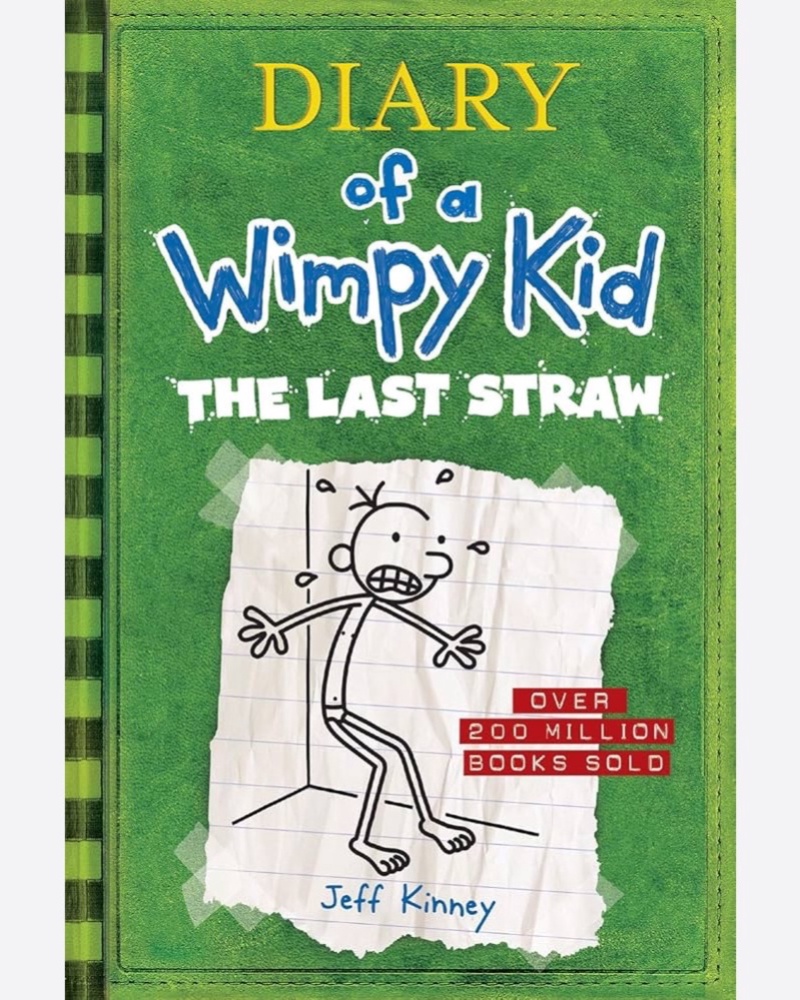 کتاب خاطرات یک بچه چلمن 3 Dairy Of a Wimpy Kid The Last Straw — جلد کتاب (استاندارد)