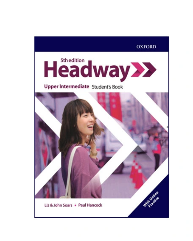 کتاب Headway Upper Intermediate 5th ، ( کتاب هدوی آپر اینترمدیت ویرایش پنجم ) — جلد کتاب (استاندارد)