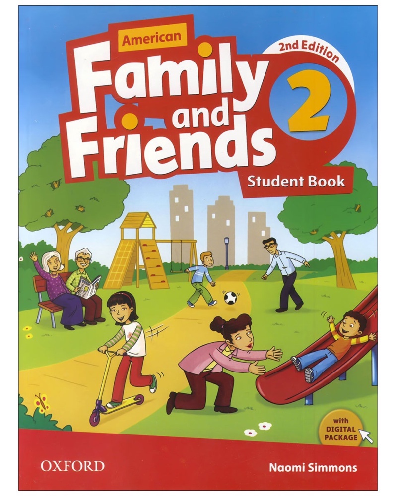 کتاب فمیلی اند فرندز Family and Friends 2 — جلد کتاب (استاندارد)