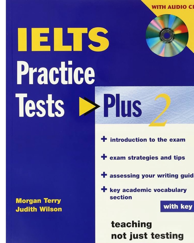 کتاب IELTS Practice Tests Plus 2 — جلد کتاب (استاندارد)