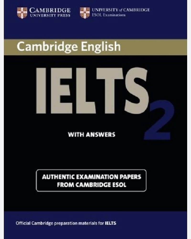 کتاب آیلتس کمبریج Cambridge IELTS 2 — جلد کتاب (استاندارد)