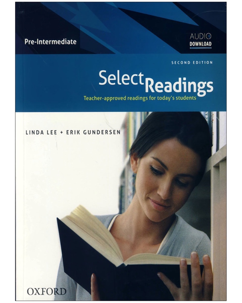 کتاب سلکت ریدینگ Select Reading Pre Intermediate 2nd — جلد کتاب (استاندارد)