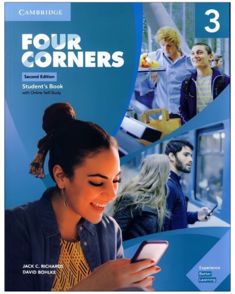 کتاب فور کورنرز Four Corners 3 2th — جلد کتاب (استاندارد)
