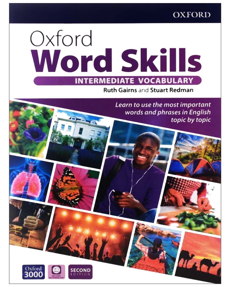 2nd Oxford Word skills intermediate — جلد کتاب (استاندارد)