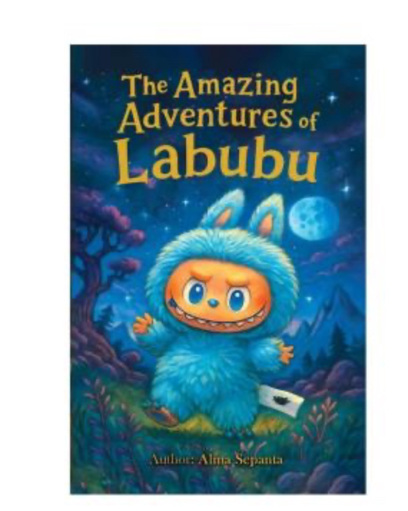 کتاب The Amazing Adventures of Labubu ( کتاب داستان ماجراهای شگفتانگیز لبوبو) — جلد کتاب (استاندارد)