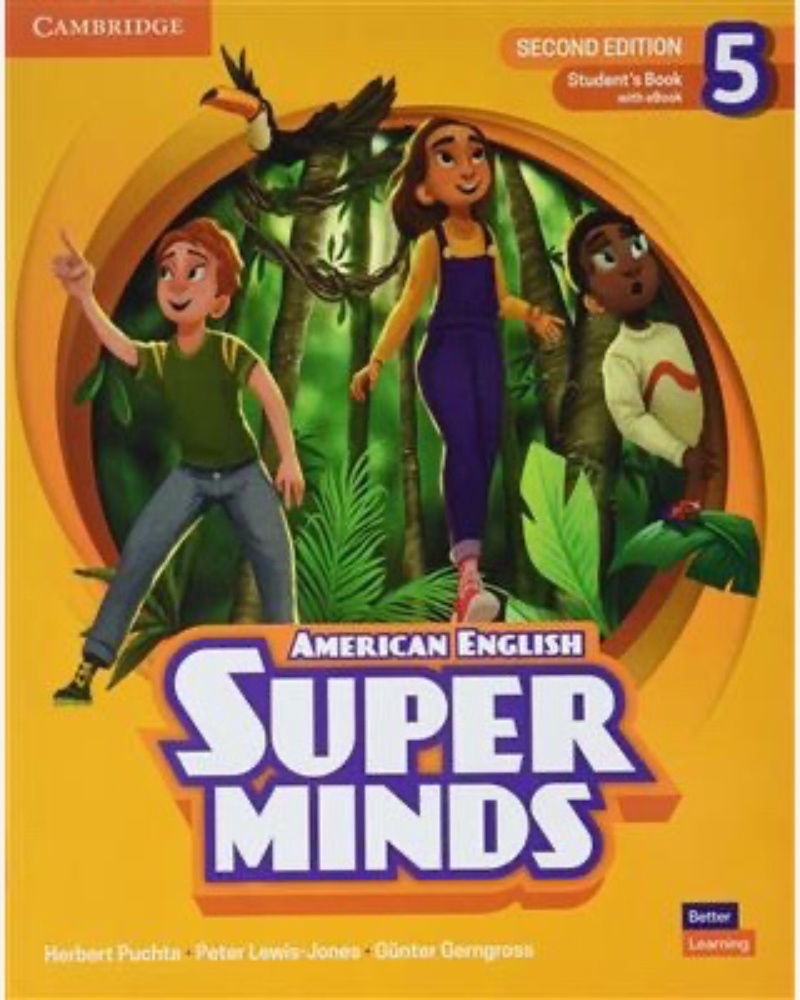 کتاب Super Minds 5 2nd second Edition — جلد کتاب (استاندارد)