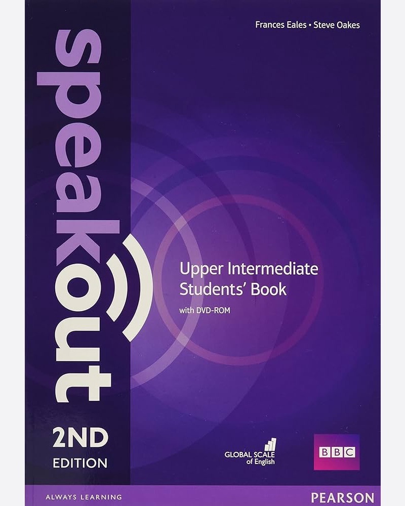 کتاب اسپیک اوت Speakout Upper intermediate همراه با کتاب کار — جلد کتاب (استاندارد)