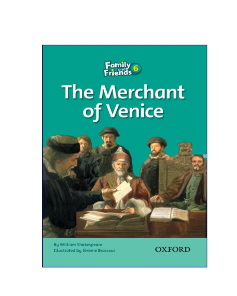 کتاب داستان Family and Friends 6 The Merchant of Venice — جلد کتاب (استاندارد)