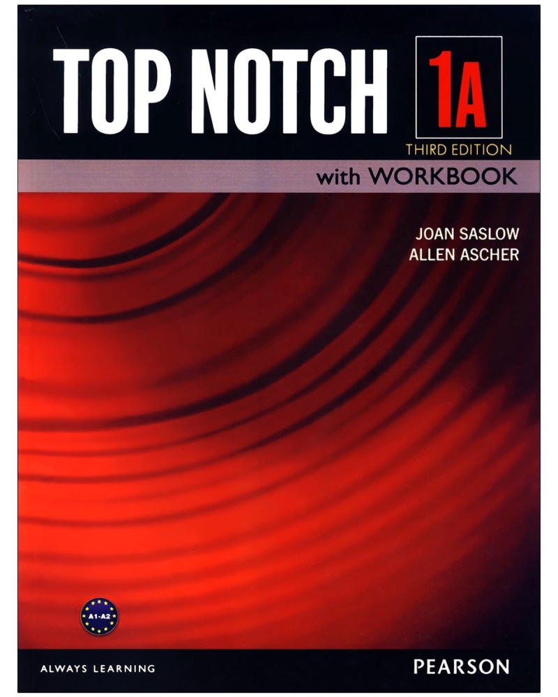 Top Notch 1A 3rd — جلد کتاب (استاندارد)