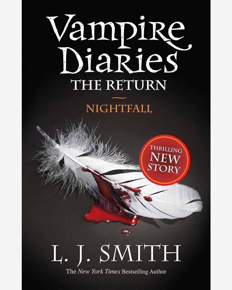کتاب خاطرات خون آشام 5 شب هنگام The Vampire Diaries The Return Nightfall — جلد کتاب (استاندارد)