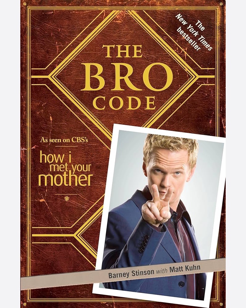 کتاب The Bro Code — جلد کتاب (استاندارد)