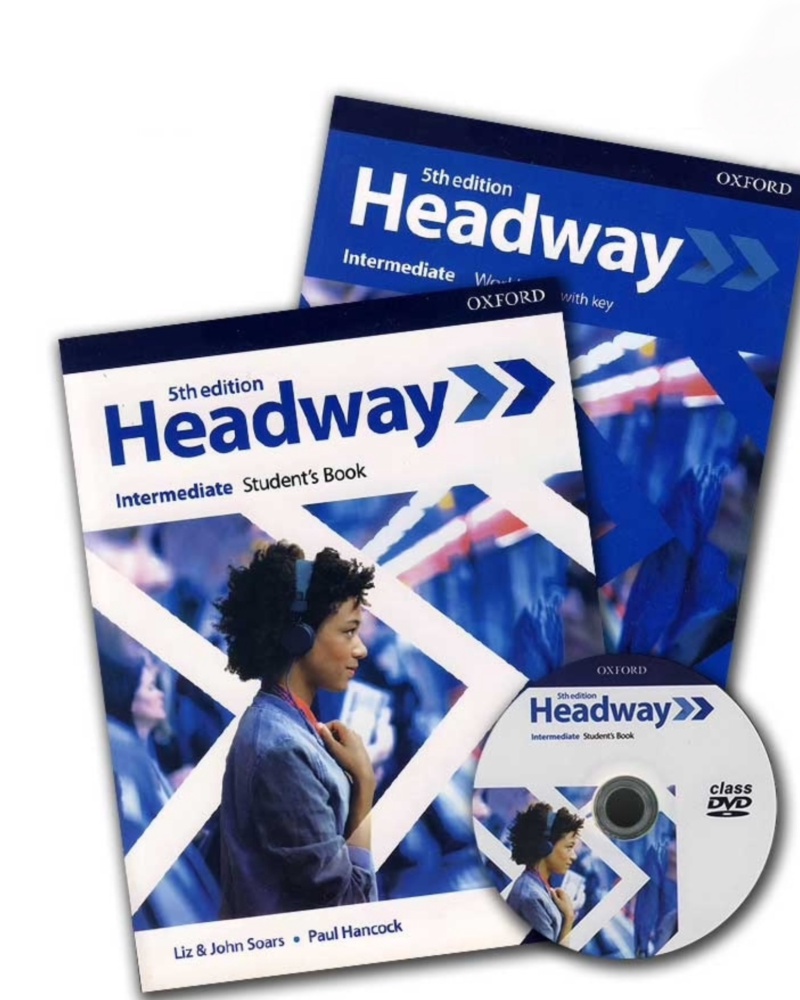 کتاب Headway Intermediate 5th — جلد کتاب (استاندارد)