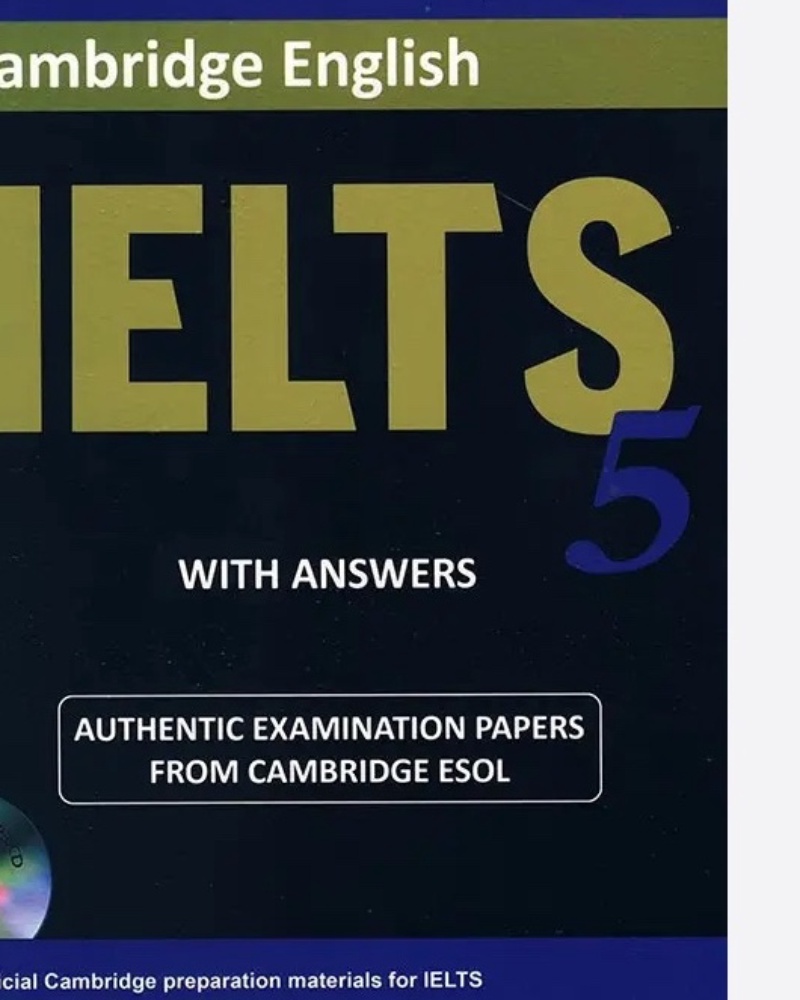 کتاب آیلتس کمبریج Cambridge IELTS 5 — جلد کتاب (استاندارد)
