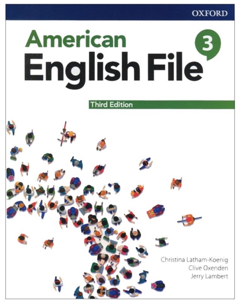 American English File 3 3rd Edition — جلد کتاب (استاندارد)