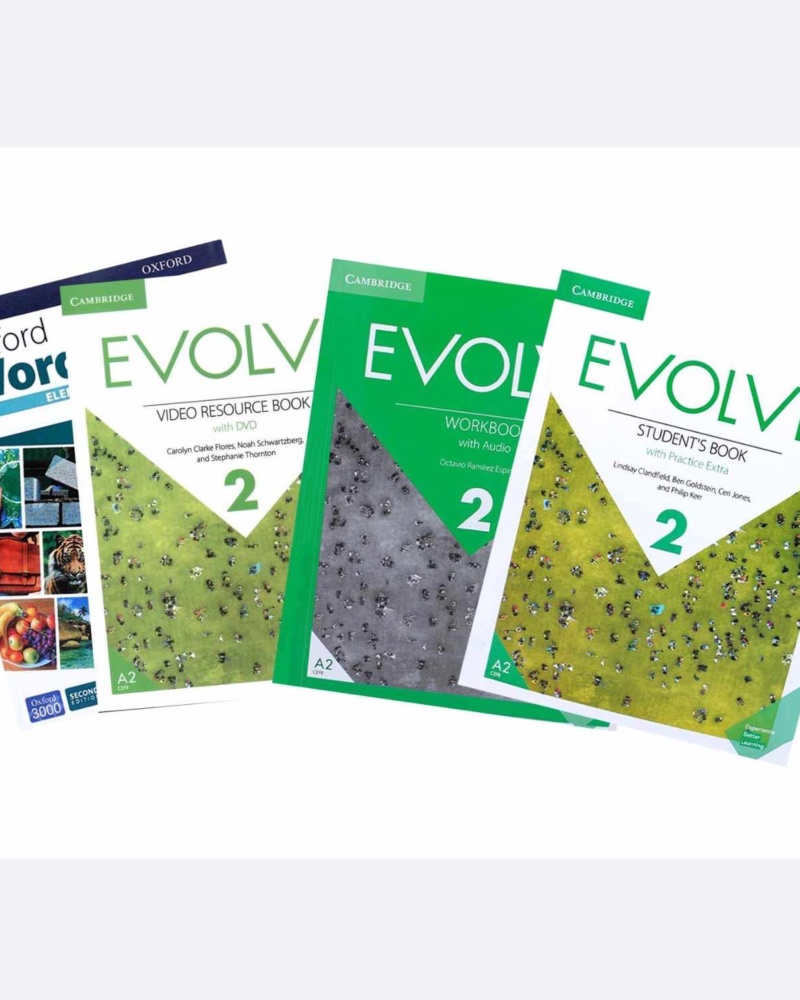 پک 4 تایی کتاب ایوالو Evolve 2 موسسه سفیر — جلد کتاب (استاندارد)