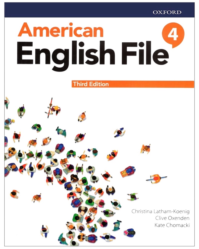 American English File 4 3rd Edition — جلد کتاب (استاندارد)