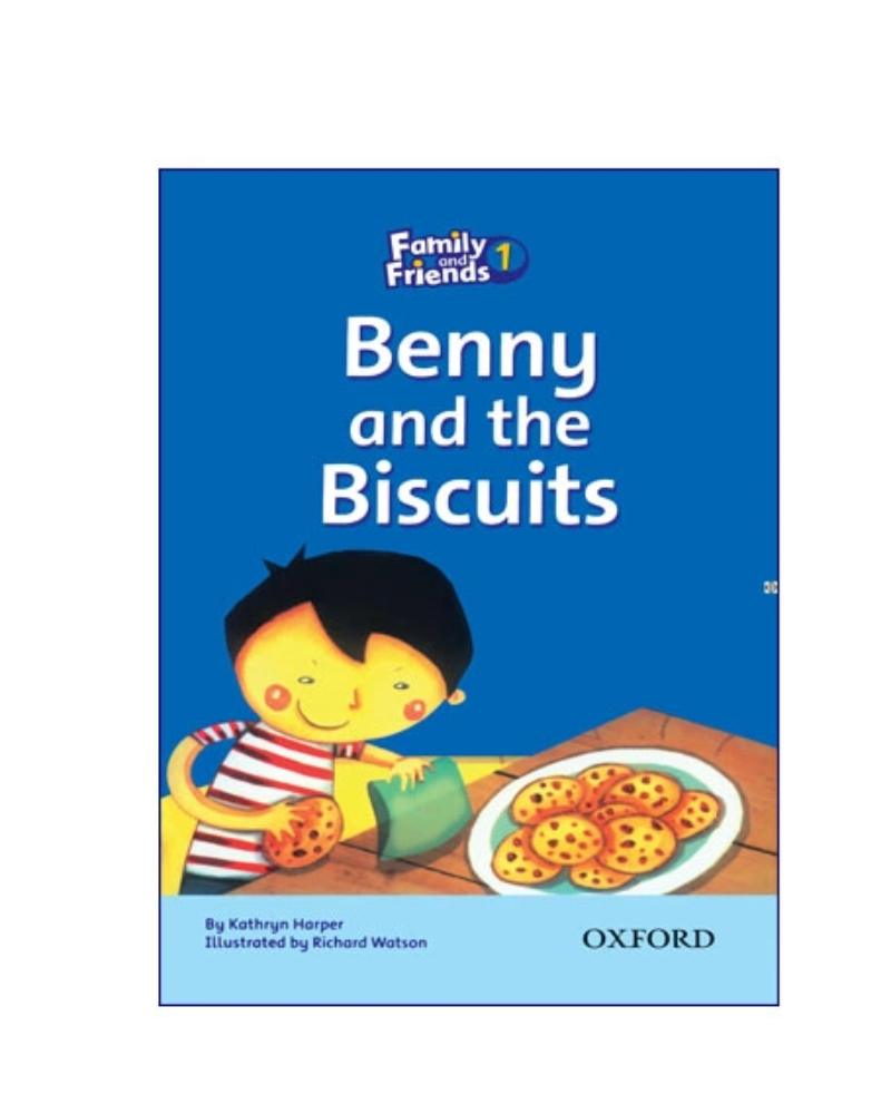 Benny and the Biscuits Story Book Family and Friends 1 نام محصول باید هویت محصول رو به خوبی بیان کنه. مدل و برند و جنس — جلد کتاب (استاندارد)