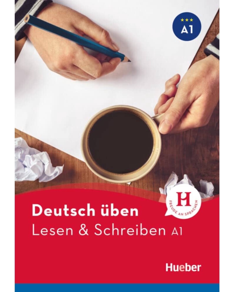کتاب آلمانی لزن اند شقایبن Deutsch uben Lesen und Schreiben A1 — جلد کتاب (استاندارد)