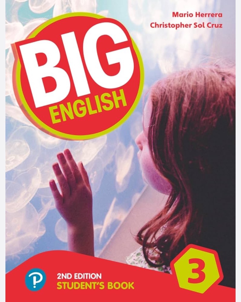 کتاب بیگ انگلیش Big English 3 2nd با کتاب کار — جلد کتاب (استاندارد)
