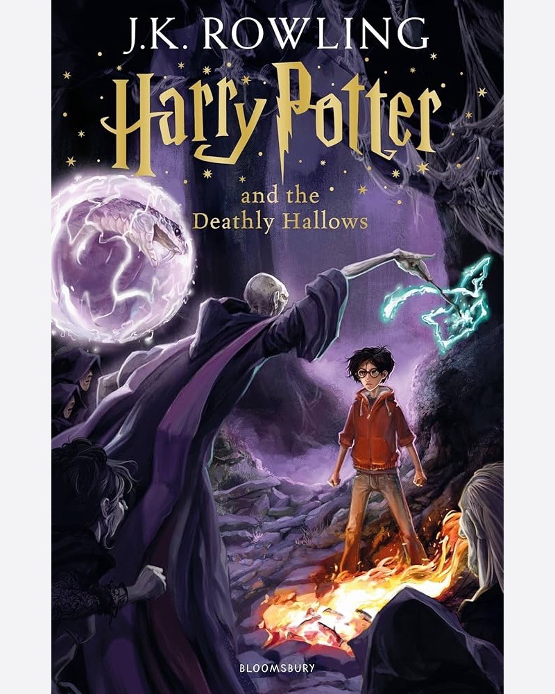 کتاب هری پاتر 7 Harry Potter and the Deathly Hallows — جلد کتاب (استاندارد)