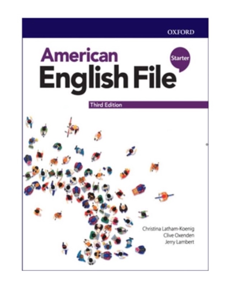 کتاب امریکن انگلیش فایل استارتر American English file Starter — جلد کتاب (استاندارد)