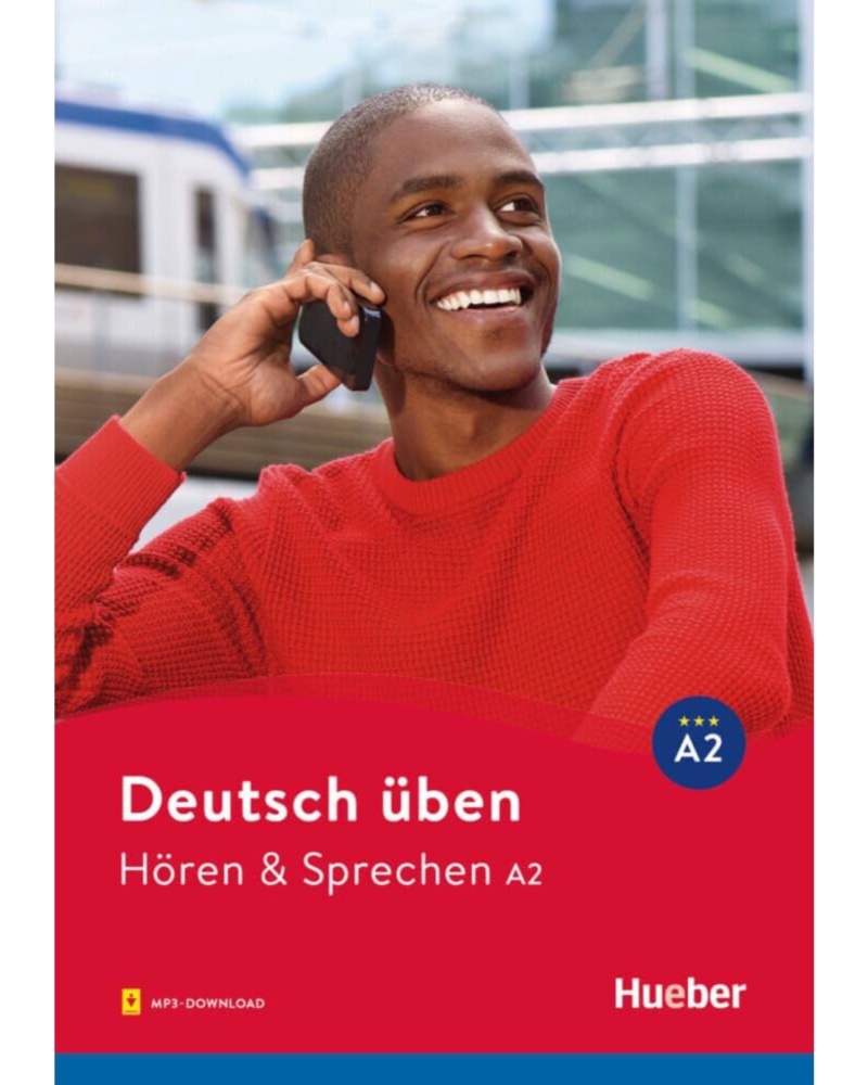 کتاب آلمانی هوقن اند اشپقشن Deutsch uben Horen und Sprechen A2 — جلد کتاب (استاندارد)