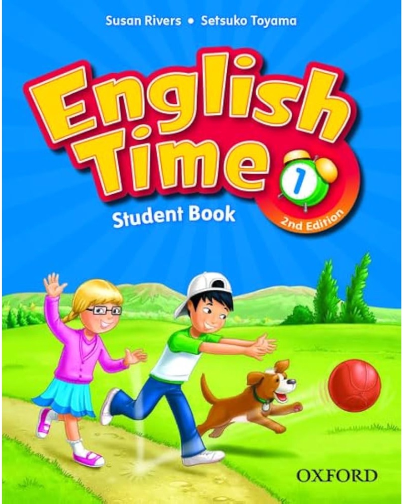 کتاب انگلیش تایم English Time 1 2nd Edition — جلد کتاب (استاندارد)