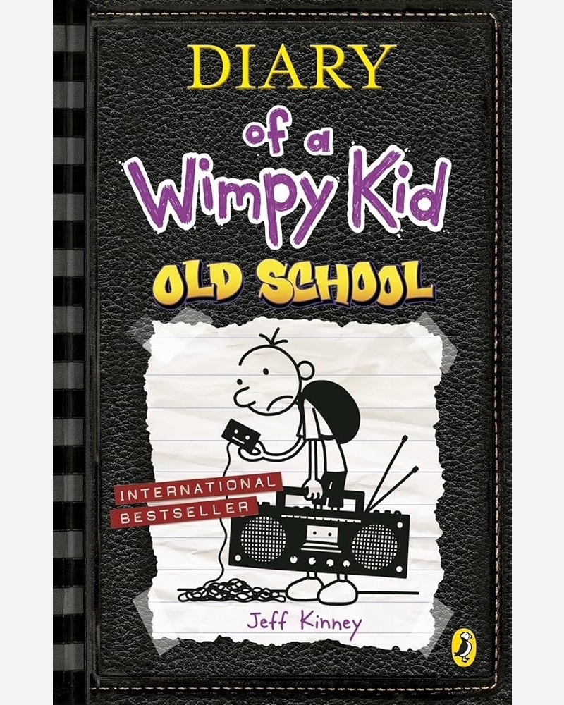 کتاب خاطرات یک بچه چلمن 10 Dairy of a Wimpy Kid Old School — جلد کتاب (استاندارد)