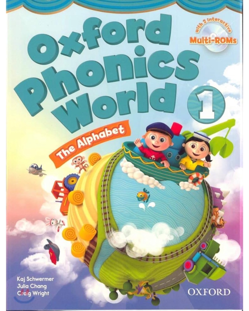 کتاب oxford phonics world 1 — جلد کتاب (استاندارد)