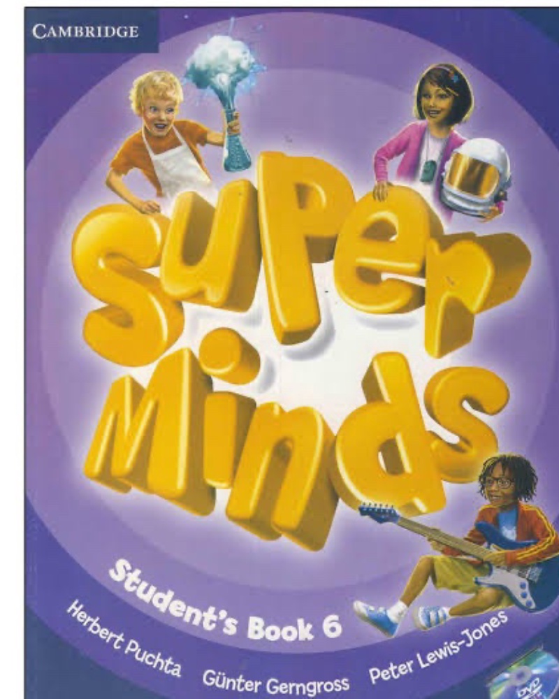 کتاب 6 Super Minds — جلد کتاب (استاندارد)