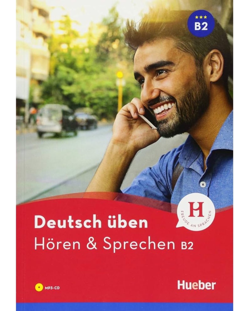 کتاب آلمانی هوقن اند اشپقشن Deutsch uben Horen und Sprechen B2 — جلد کتاب (استاندارد)