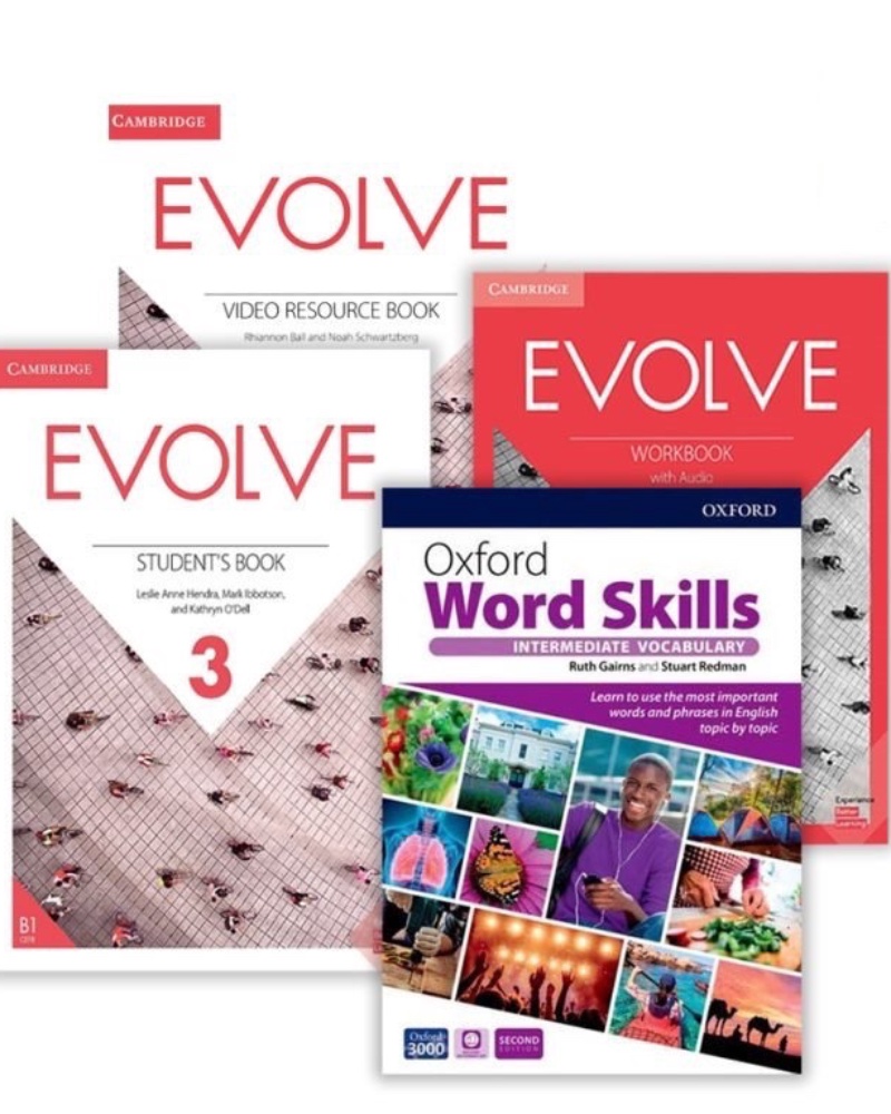Evolve 3 Full Pack آموزشگاه سفیر — جلد کتاب (استاندارد)