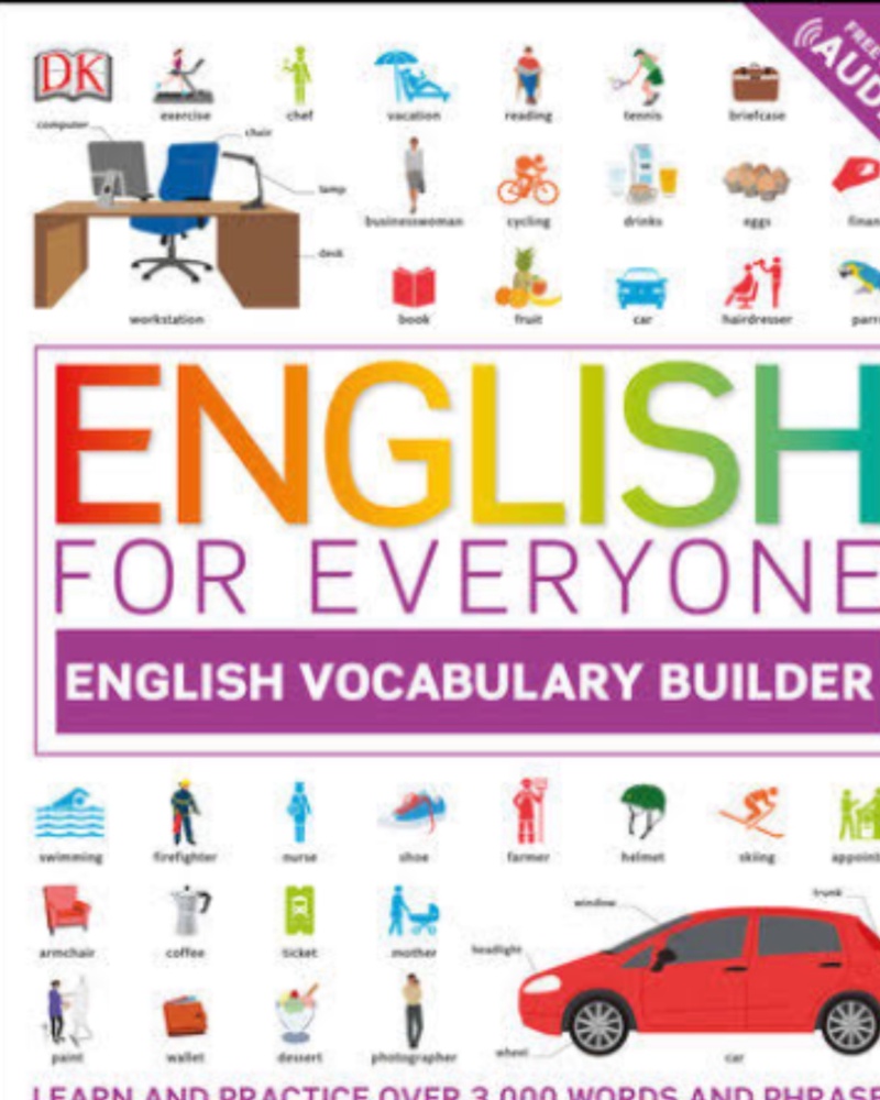 کتاب English for Everyone English Vocabulary Builder چاپ رنگی — جلد کتاب (استاندارد)