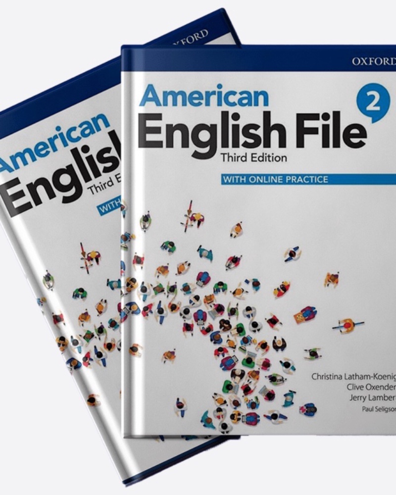 کتاب American English File 2 Third Edition — جلد کتاب (استاندارد)