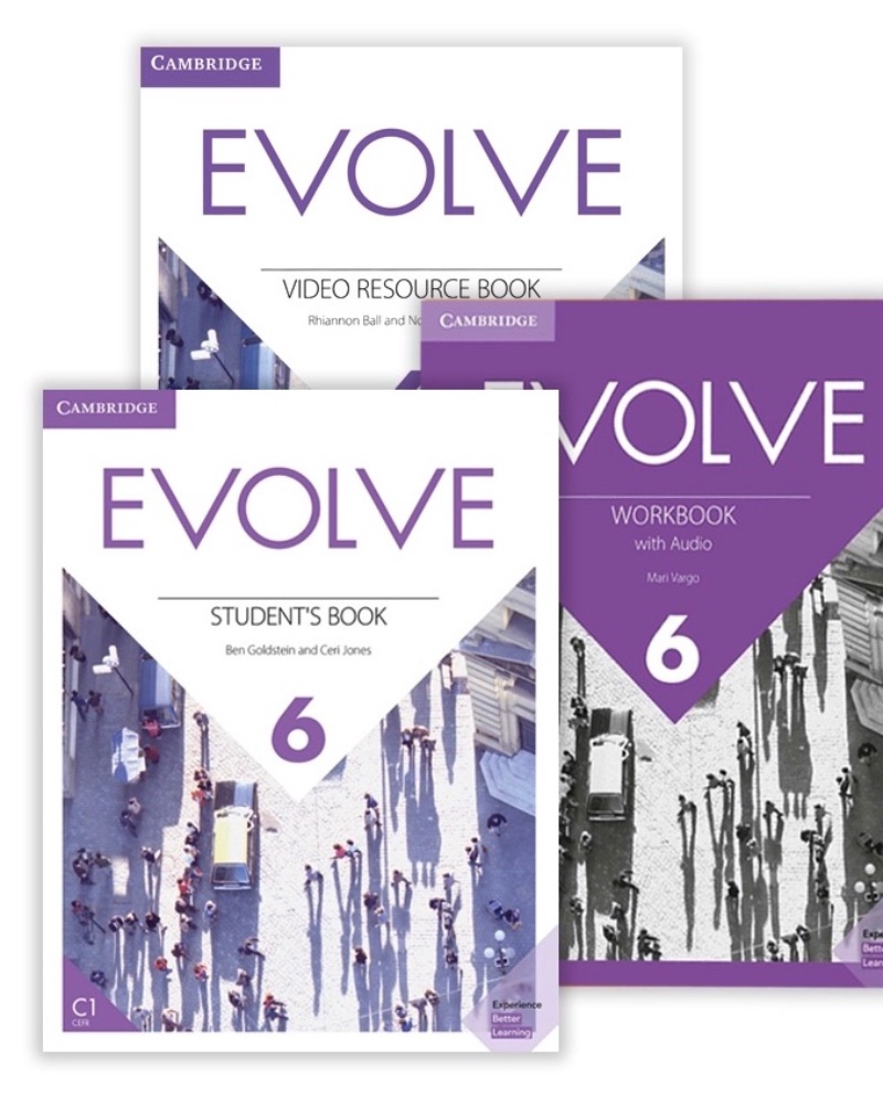 پک 3 تایی کتاب زبان ایوالو 6 Evolve — جلد کتاب (استاندارد)