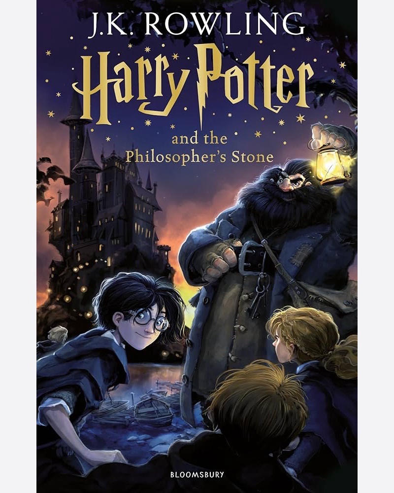 کتاب هری پاتر 1 Harry Potter and the Philosophers Stone — جلد کتاب (استاندارد)